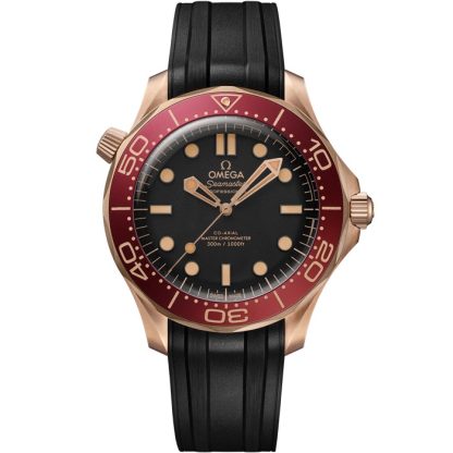 Omega Novedad Seamaster Diver 300M 42 mm, Bronze gold con pulsera de caucho 210.92.42.20.01.003