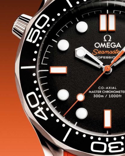 Omega Novedad Seamaster Diver 300M 42 mm, acero con pulsera de caucho 210.32.42.20.01.006 - Imagen 3