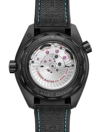 Omega Novedad Seamaster Planet Ocean 600M 45,5 mm, cerámica negra con pulsera de caucho 215.92.46.22.01.006 - Imagen 2