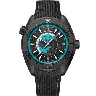 Omega Novedad Seamaster Planet Ocean 600M 45,5 mm, cerámica negra con pulsera de caucho 215.92.46.22.01.006