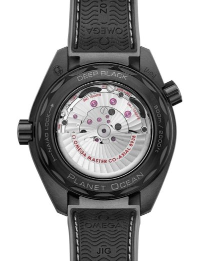 Omega Novedad Seamaster Planet Ocean 600M 45,5 mm, cerámica negra con pulsera de caucho 215.92.46.22.01.007 - Imagen 2