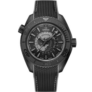 Omega Novedad Seamaster Planet Ocean 600M 45,5 mm, cerámica negra con pulsera de caucho 215.92.46.22.01.007