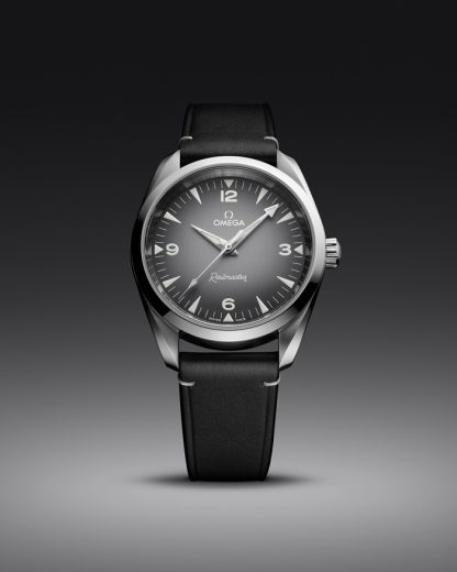 Omega Novedad Seamaster Railmaster 38 mm, acero con pulsera de piel 235.12.38.20.06.001 - Imagen 4