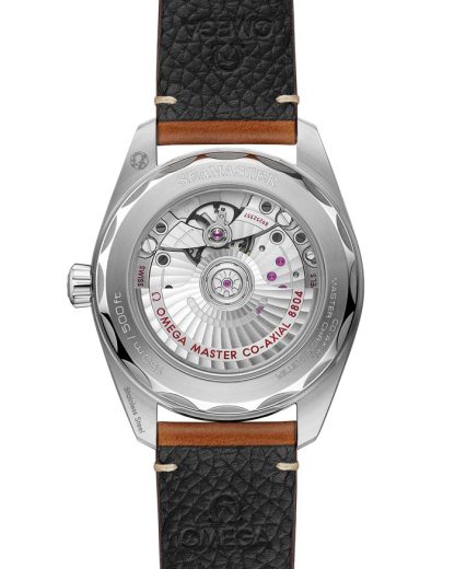 Omega Novedad Seamaster Railmaster 38 mm, acero con pulsera de piel 235.12.38.20.13.001 - Imagen 2