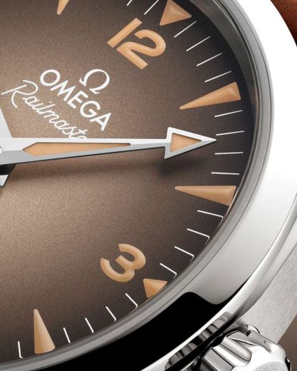 Omega Novedad Seamaster Railmaster 38 mm, acero con pulsera de piel 235.12.38.20.13.001 - Imagen 5