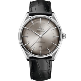 Omega Nueva York Seamaster Boutique Editions 39,5 mm, acero con pulsera de piel 511.13.40.20.02.002