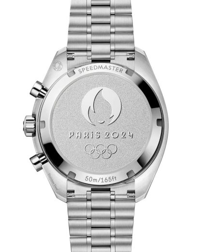 Omega Paris 2024 Speedmaster Chronoscope 43 mm, acero con acero 522.30.43.51.02.001 - Imagen 2