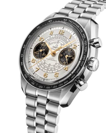 Omega Paris 2024 Speedmaster Chronoscope 43 mm, acero con acero 522.30.43.51.02.001 - Imagen 3