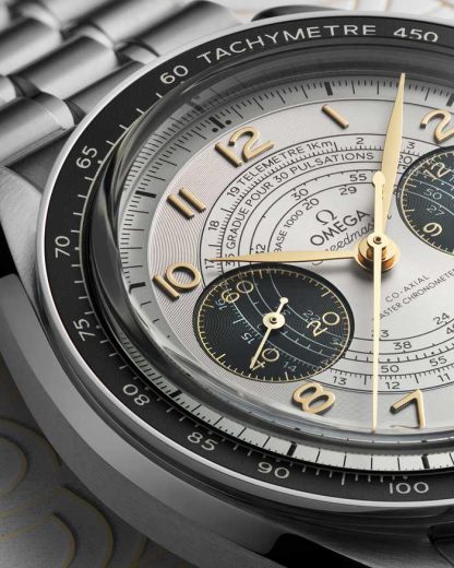 Omega Paris 2024 Speedmaster Chronoscope 43 mm, acero con acero 522.30.43.51.02.001 - Imagen 4