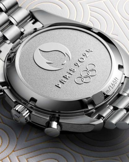 Omega Paris 2024 Speedmaster Chronoscope 43 mm, acero con acero 522.30.43.51.02.001 - Imagen 5