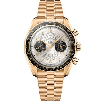 Omega Paris 2024 Speedmaster Chronoscope 43 mm, oro Moonshine™ con oro Moonshine™ 522.60.43.51.02.001