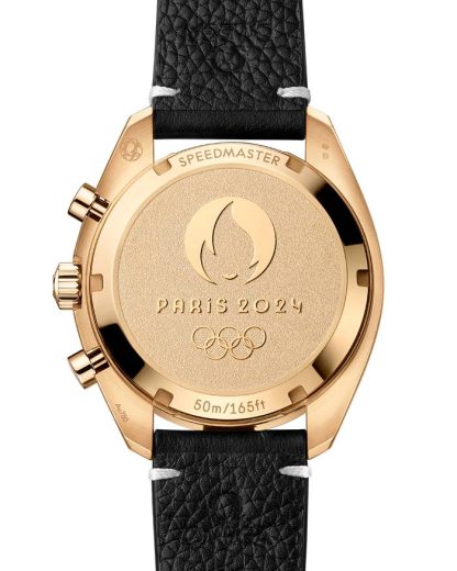 Omega Paris 2024 Speedmaster Chronoscope 43 mm, oro Moonshine™ con pulsera de piel 522.62.43.51.02.001 - Imagen 2