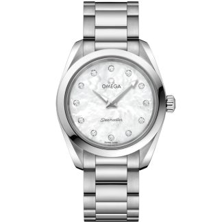 Omega Seamaster Aqua Terra 150M 28 mm, acero con acero 220.10.28.60.55.001