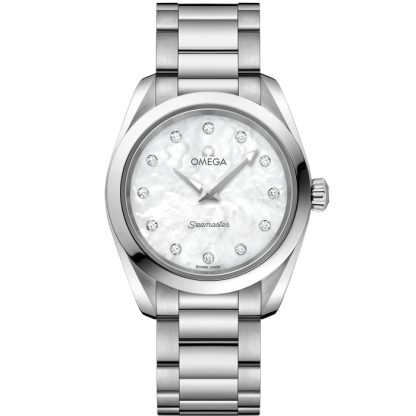 Omega Seamaster Aqua Terra 150M 28 mm, acero con acero 220.10.28.60.55.001