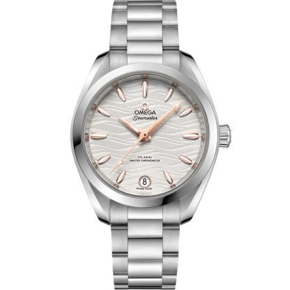 Omega Seamaster Aqua Terra 150M 34 mm, acero con acero 220.10.34.20.02.001