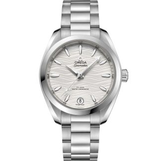 Omega Seamaster Aqua Terra 150M 34 mm, acero con acero 220.10.34.20.02.002