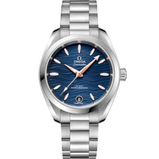 Omega Seamaster Aqua Terra 150M 34 mm, acero con acero 220.10.34.20.03.001
