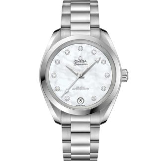 Omega Seamaster Aqua Terra 150M 34 mm, acero con acero 220.10.34.20.55.001