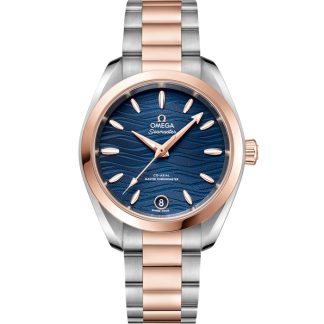 Omega Seamaster Aqua Terra 150M 34 mm, acero - oro Sedna™ con acero - oro Sedna™ 220.20.34.20.03.001