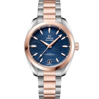 Omega Seamaster Aqua Terra 150M 34 mm, acero - oro Sedna™ con acero - oro Sedna™ 220.20.34.20.03.001
