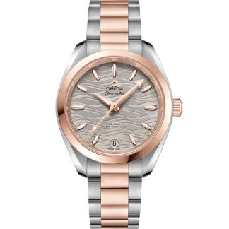 Omega Seamaster Aqua Terra 150M 34 mm, acero - oro Sedna™ con acero - oro Sedna™ 220.20.34.20.06.001