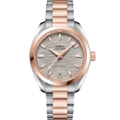 Omega Seamaster Aqua Terra 150M 34 mm, acero - oro Sedna™ con acero - oro Sedna™ 220.20.34.20.06.001
