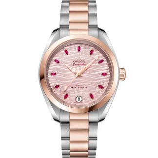 Omega Seamaster Aqua Terra 150M 34 mm, acero - oro Sedna™ con acero - oro Sedna™ 220.20.34.20.60.001