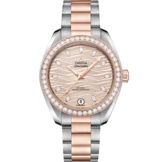 Omega Seamaster Aqua Terra 150M 34 mm, acero - oro Sedna™ con acero - oro Sedna™ 220.25.34.20.59.001