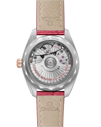 Omega Seamaster Aqua Terra 150M 34 mm, acero - oro Sedna™ con pulsera de piel 220.23.34.20.60.001 - Imagen 2