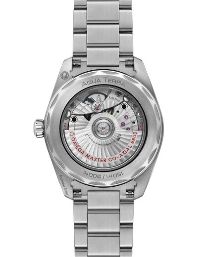 Omega Seamaster Aqua Terra 150M 38 mm, acero con acero 220.10.38.20.02.002 - Imagen 2