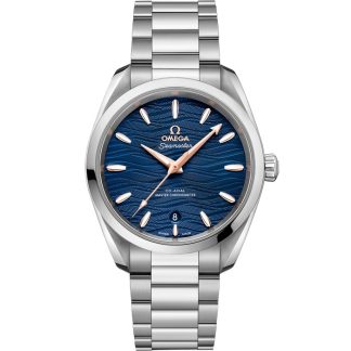 Omega Seamaster Aqua Terra 150M 38 mm, acero con acero 220.10.38.20.03.002