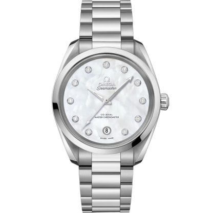Omega Seamaster Aqua Terra 150M 38 mm, acero con acero 220.10.38.20.55.001
