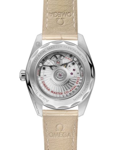 Omega Seamaster Aqua Terra 150M 38 mm, acero con pulsera de piel 220.13.38.20.09.001 - Imagen 2