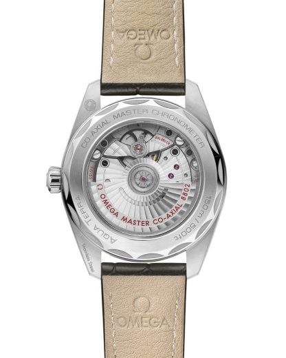 Omega Seamaster Aqua Terra 150M 38 mm, acero con pulsera de piel 220.13.38.20.60.001 - Imagen 2