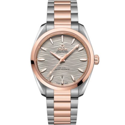 Omega Seamaster Aqua Terra 150M 38 mm, acero - oro Sedna™ con acero - oro Sedna™ 220.20.38.20.06.001