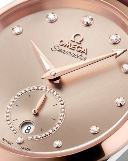 Omega Seamaster Aqua Terra 150M 38 mm, acero - oro Sedna™ con pulsera de piel 220.23.38.20.59.001 - Imagen 3