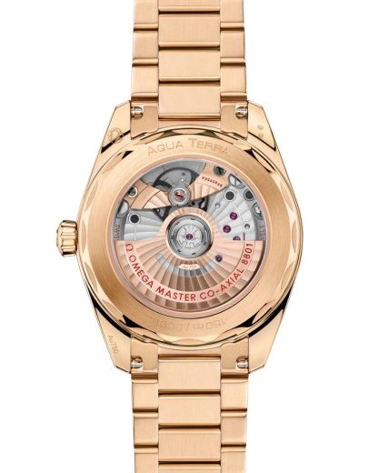 Omega Seamaster Aqua Terra 150M 38 mm, oro Moonshine™ con oro Moonshine™ 220.50.38.20.03.001 - Imagen 2