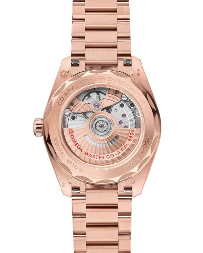 Omega Seamaster Aqua Terra 150M 38 mm, oro Sedna™ con oro Sedna™ 220.55.38.20.99.001 - Imagen 2