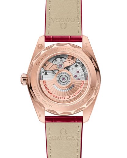 Omega Seamaster Aqua Terra 150M 38 mm, oro Sedna™ con pulsera de piel 220.58.38.20.55.002 - Imagen 2