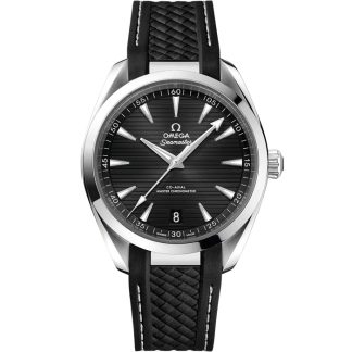Omega Seamaster Aqua Terra 150M 41 mm, acero con pulsera de caucho 220.12.41.21.01.001