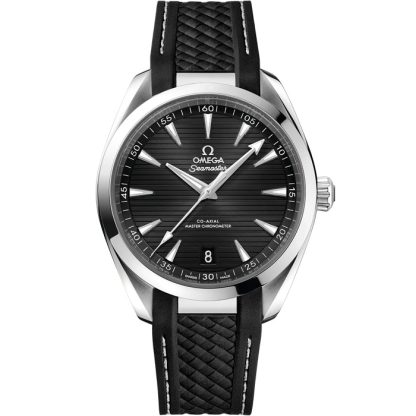 Omega Seamaster Aqua Terra 150M 41 mm, acero con pulsera de caucho 220.12.41.21.01.001