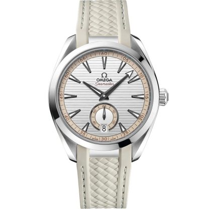 Omega Seamaster Aqua Terra 150M 41 mm, acero con pulsera de caucho 220.12.41.21.02.005