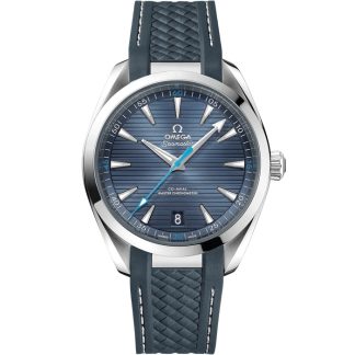Omega Seamaster Aqua Terra 150M 41 mm, acero con pulsera de caucho 220.12.41.21.03.002