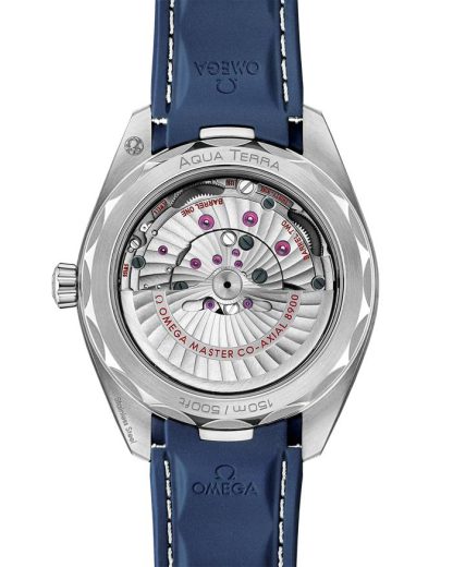 Omega Seamaster Aqua Terra 150M 41 mm, acero con pulsera de caucho 220.12.41.21.03.007 - Imagen 2