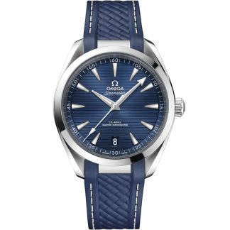Omega Seamaster Aqua Terra 150M 41 mm, acero con pulsera de caucho 220.12.41.21.03.007
