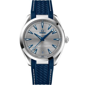 Omega Seamaster Aqua Terra 150M 41 mm, acero con pulsera de caucho 220.12.41.21.06.001