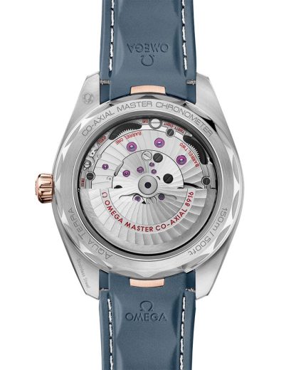 Omega Seamaster Aqua Terra 150M 41 mm, acero - oro Sedna™ con pulsera de caucho 220.22.41.21.03.001 - Imagen 2
