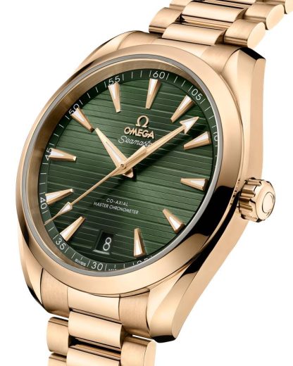 Omega Seamaster Aqua Terra 150M 41 mm, oro Moonshine™ con oro Moonshine™ 220.50.41.21.10.001 - Imagen 3