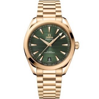 Omega Seamaster Aqua Terra 150M 41 mm, oro Moonshine™ con oro Moonshine™ 220.50.41.21.10.001