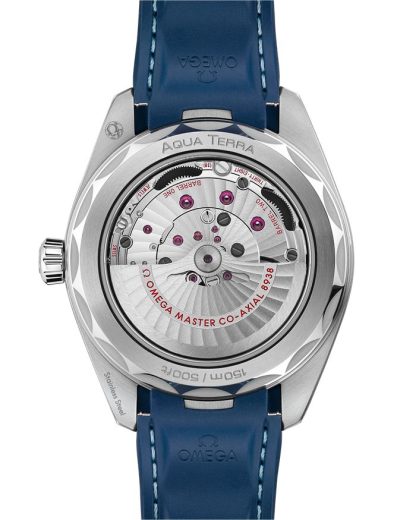 Omega Seamaster Aqua Terra 150M 43 mm, acero con pulsera de caucho 220.12.43.22.03.001 - Imagen 2